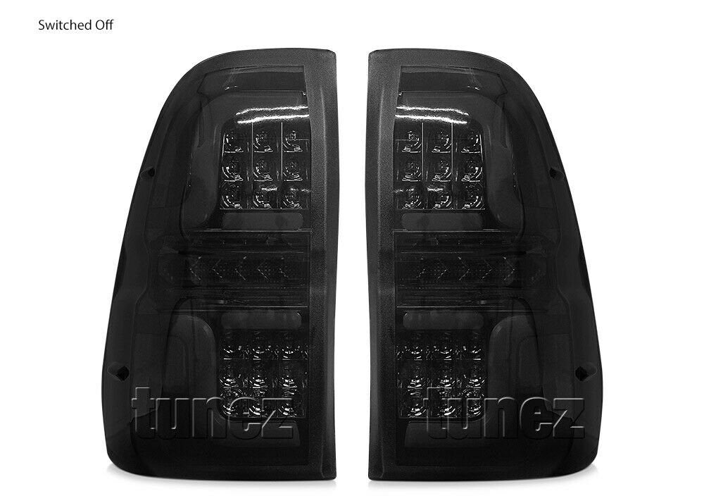 NEW Smoke LED Tail Rear Lamp Lights For Toyota Hilux 2015-2019 2020 GUN SR5 SR