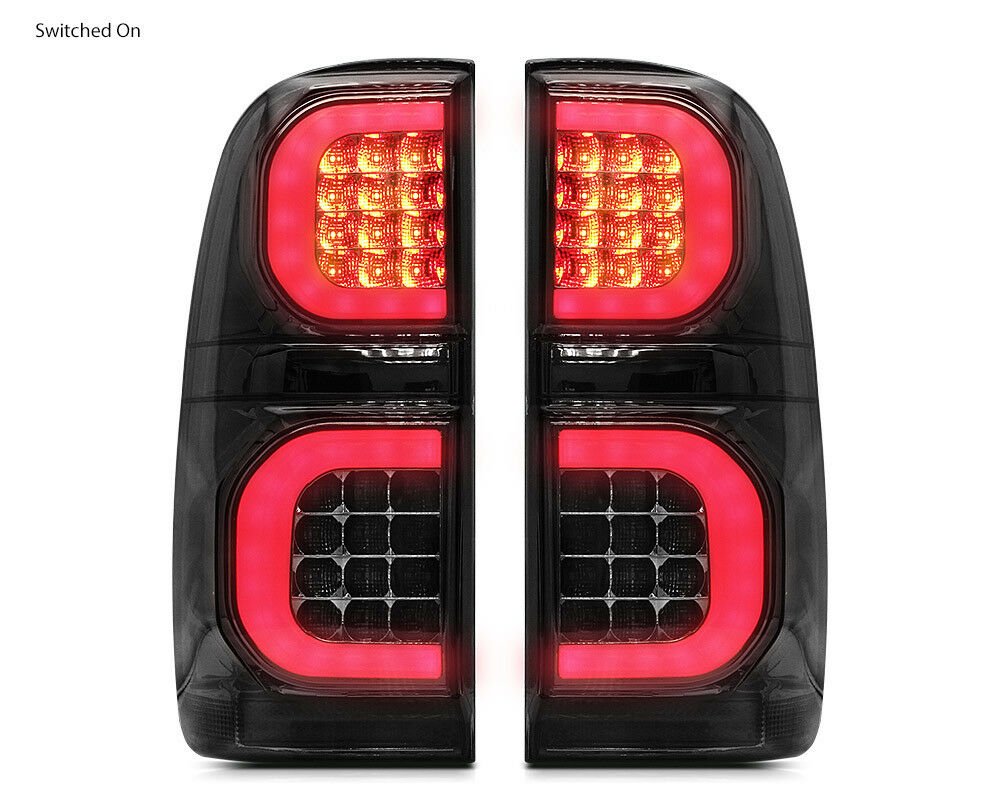 LED Tail Rear Lamp Lights Set Pair For Toyota Hilux KUN 26 SR SR5 Workmate