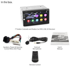 Car DVD MP3 Player Holden Colorado Rodeo CD Stereo Radio Fascia Facia ISO Kit