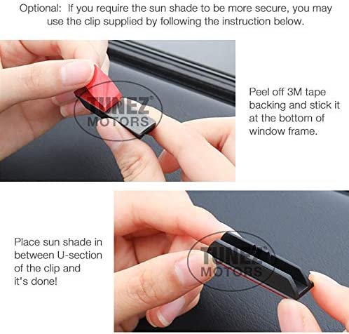 Sunshades - Custom Side Window Sunshades Magnetic Sun Shade Rear Door Side Visor Car Compatible with BMW X3 E83 Year 2003-2010