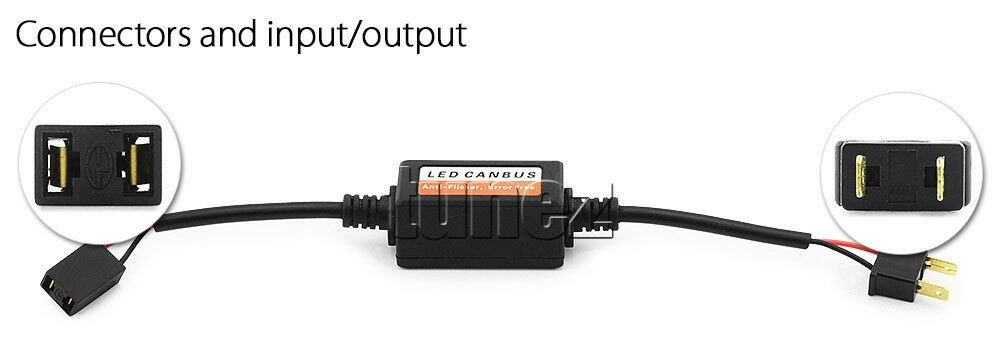 H7 Car LED Load Resistor CAN-Bus CANBus Decoder Error Free Bulb Light Adapter