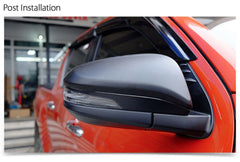 Matte Matt Black Side Mirror Cover For Toyota Fortuner Hilux TRD GUN GUN1