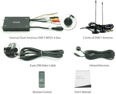 6.75" Car DVD GPS Player Digital TV DVB-T MPEG-4 Stereo Head Unit Radio OEM