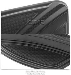 Fuel Petrol Gas Tank Door Cover Compatible With Ranger T6 MK1 MK2 Car Truck Matte Black