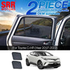 Custom Magnetic Sun Shade Rear Door Car Window For Toyota C-HR CHR 2017-2021