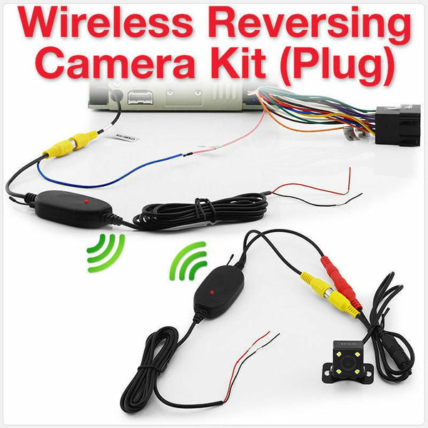 Wireless Car Reversing Camera Kit Reverse Parking Rear Backup Safe View Plug