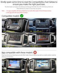 Apple CarPlay Android Car For Ford Ranger T6 PX 2015-'18 MK2 SYNC 2 Radio Stereo