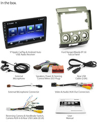 Apple CarPlay Android Auto For Ford Ranger PJ PK Radio Stereo MP3 MP4 USB