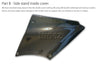 Carbon Fiber Spoiler Wing For Mitsubishi Lancer EVO 8 Evo8 Car Evolution VIII GT