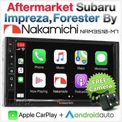 Apple CarPlay Android Auto For Subaru Impreza Forester USB MP3 MP4 Stereo Radio