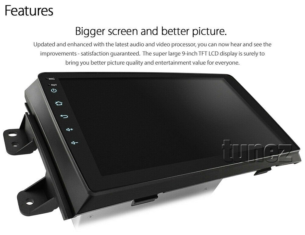 9" Android Car MP3 Player Suzuki SX4 2007-2012 Radio Stereo Head Unit GPS MP4