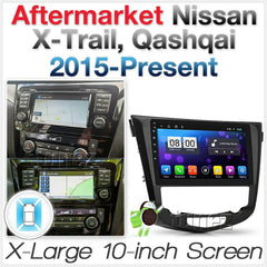 10" Android Car MP3 Player For Nissan X-Trail T32 Qashqai Radio Stereo MP4 GPS