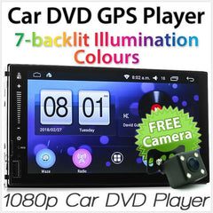 7" Car Android MP3 MP4 Player Universal Double 2 DIN Stereo Head Unit Radio GPS