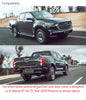 Fuel Gas Petrol Tank Door Matte Black Cover Car For Mazda BT-50 BT50 2021 2022