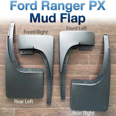 Front Rear Mud Flap Splash Guard For Ford Ranger T6 PX MK1 MK2 2011-Present ABS
