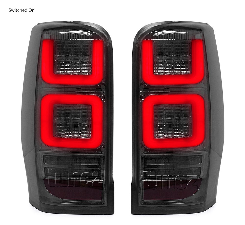 Smoke Full LED Tail Lights Lamp Rear For Mitsubishi Triton MR 2019 2020 2021