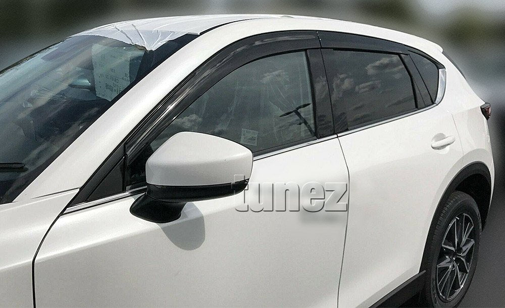Window Door Visor Weathershield Weather Shield For Mazda CX-5 CX5 KE 2012-2017