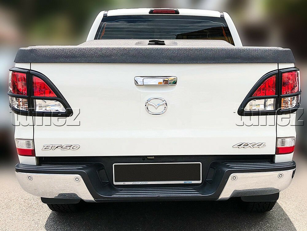 Front Tail Rear Light Lamp Cover Black For Mazda BT-50 UP UR 2012-2019 Ute