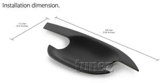 4x Door Handle Cup Guard Cover Matt Black For Holden Colorado RG 2012-Present
