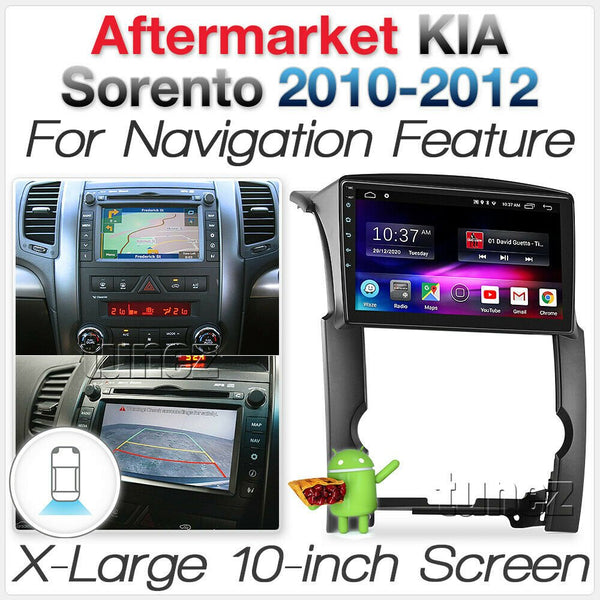 10" Android Car Player MP3 Kia Sorento 2012 XM GPS Head Unit Radio Stereo Fascia
