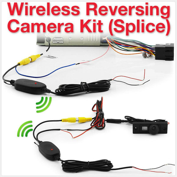 Wireless Car Reversing Camera Kit Reverse Parking Rear Backup View Splice