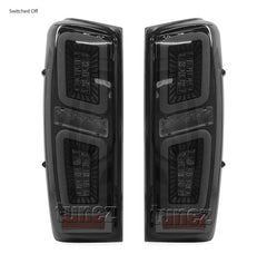 Smoke Black Sequential LED Tail Lights Lamp for Isuzu D-Max DMax 2021 2022