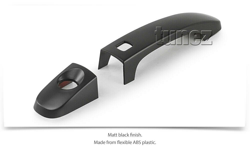 Keyless Smart Matt Key Door Handle Cover For Ford Ranger PX T6 XL XLT Wildtrak