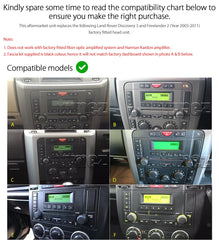Car DVD Player Land Rover Discovery 3 Disco Stereo Radio USB CD MP3 Head Unit