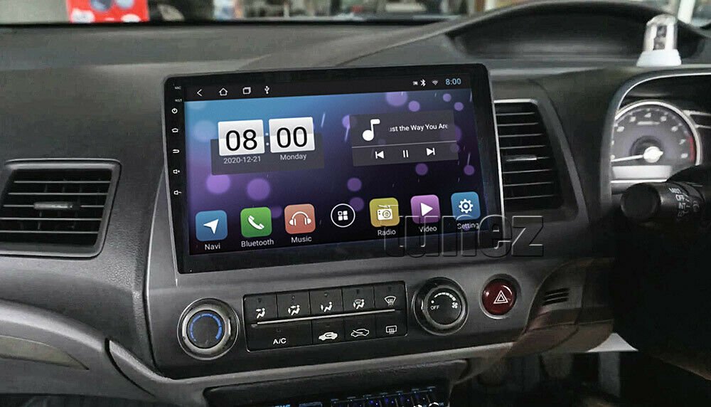 10" Android Car MP3 Player For Honda Civic FD 2006-2011 Radio Stereo MP4 Fascia