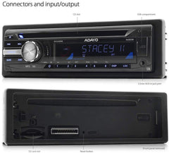 Single-DIN Car DVD Player Head Unit Player Stereo Radio USB MP3 SD Universal