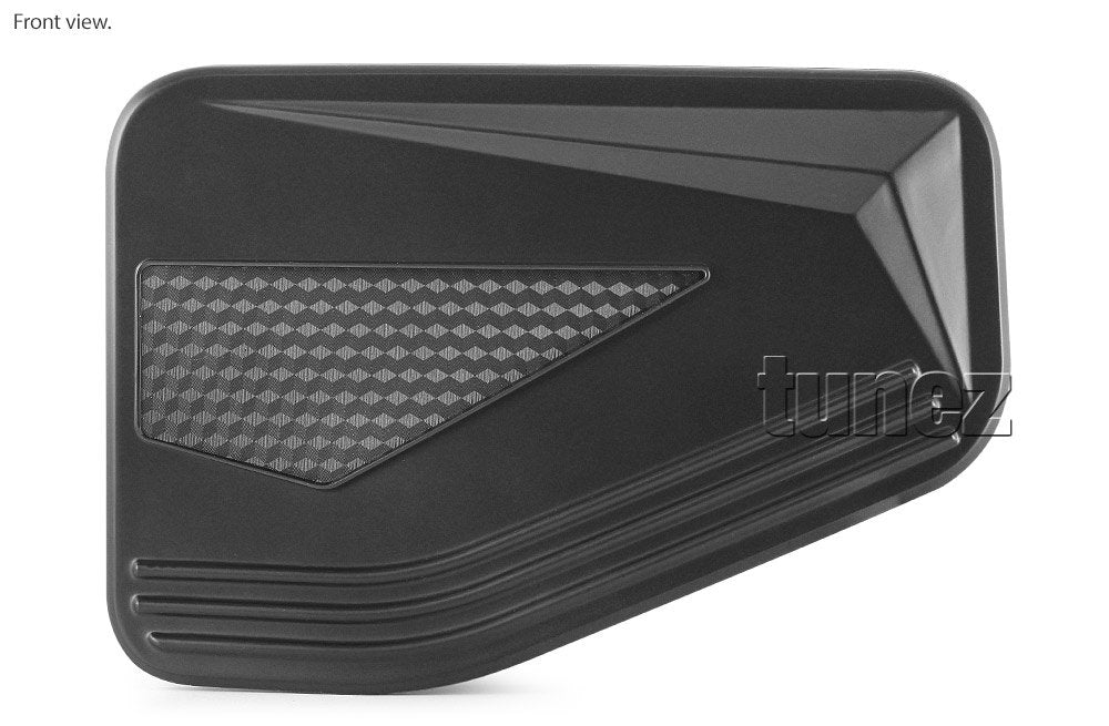 Fuel Gas Petrol Tank Door Matte Black Cover Car For Isuzu D-Max RG 2021 2022