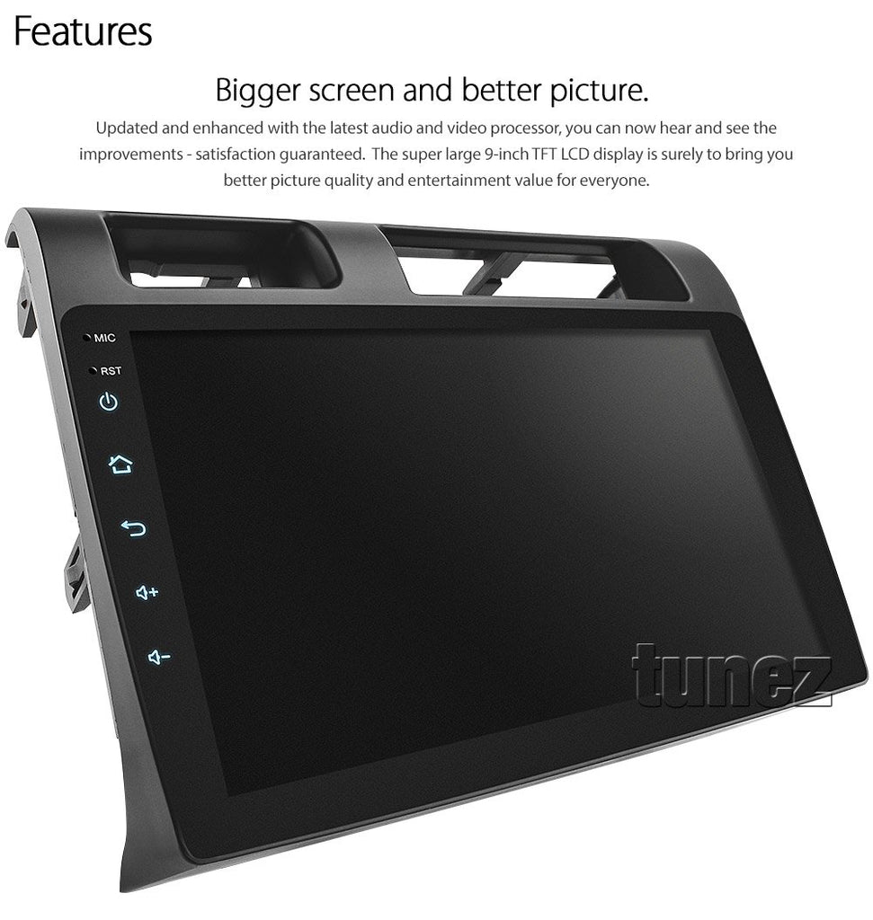 Apple CarPlay Android Auto For Toyota Land Cruiser 70 Series VDJ Stereo Radio
