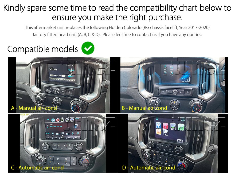9" Android Car MP3 Player For Holden Colorado RG 2017-2020 Radio Stereo MP4 GPS