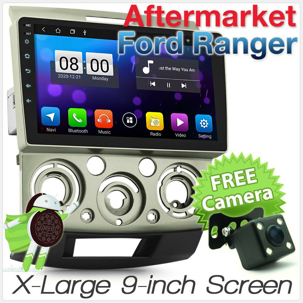 9" Android Car MP3 Player For Ford Ranger PJ PK Radio Stereo Head Unit GPS MP4