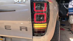 NEW Smoke Sequential LED Tail Rear Light Lamp For Ford Ranger Raptor T6 PX