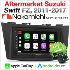 Apple CarPlay Android Auto For Suzuki Swift 2012-2017 FZ MP3 MP4 Radio Stereo