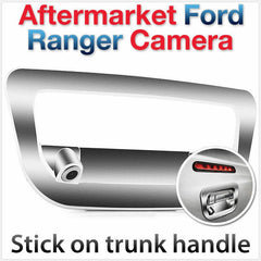 Ford Ranger T6 PX Reverse Rear View Parking Backup Camera Trunk Handle Cover Car