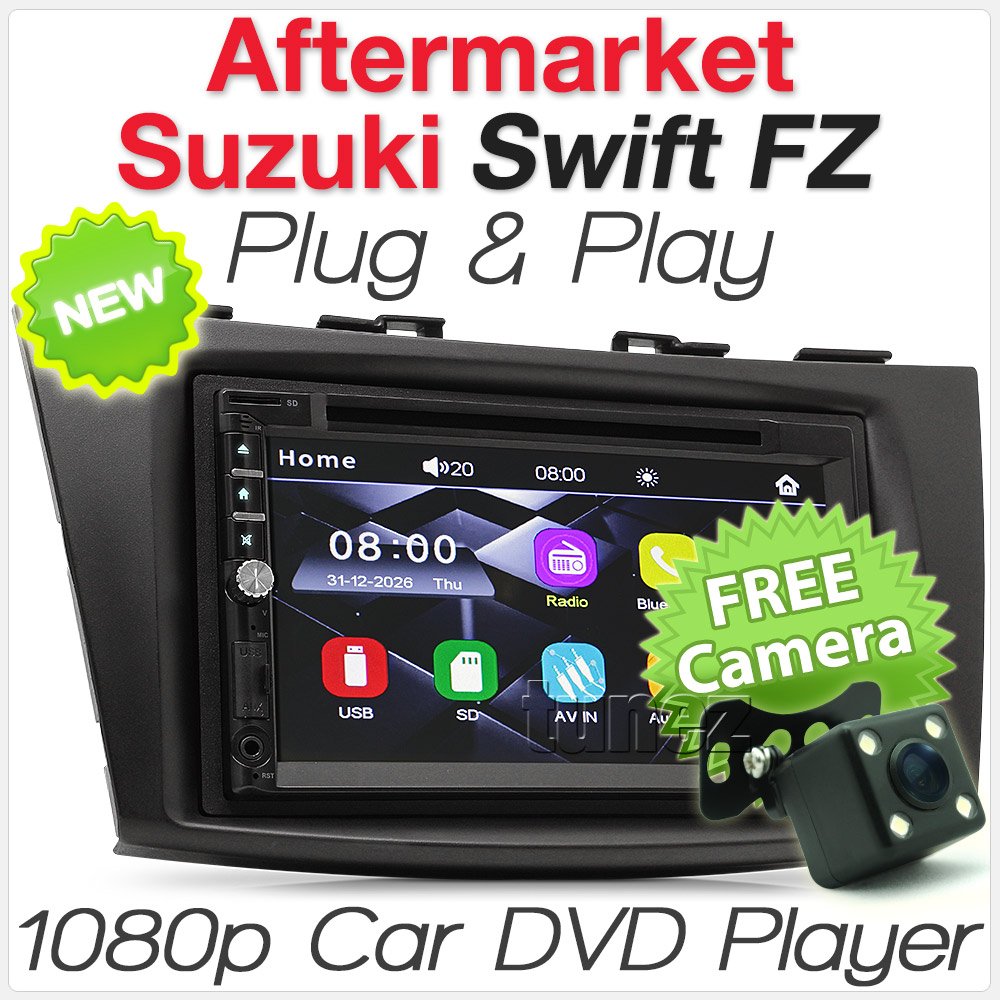 Suzuki Swift FZ Car DVD MP3 Player Head Unit Stereo Radio USB Fascia Facia Kit