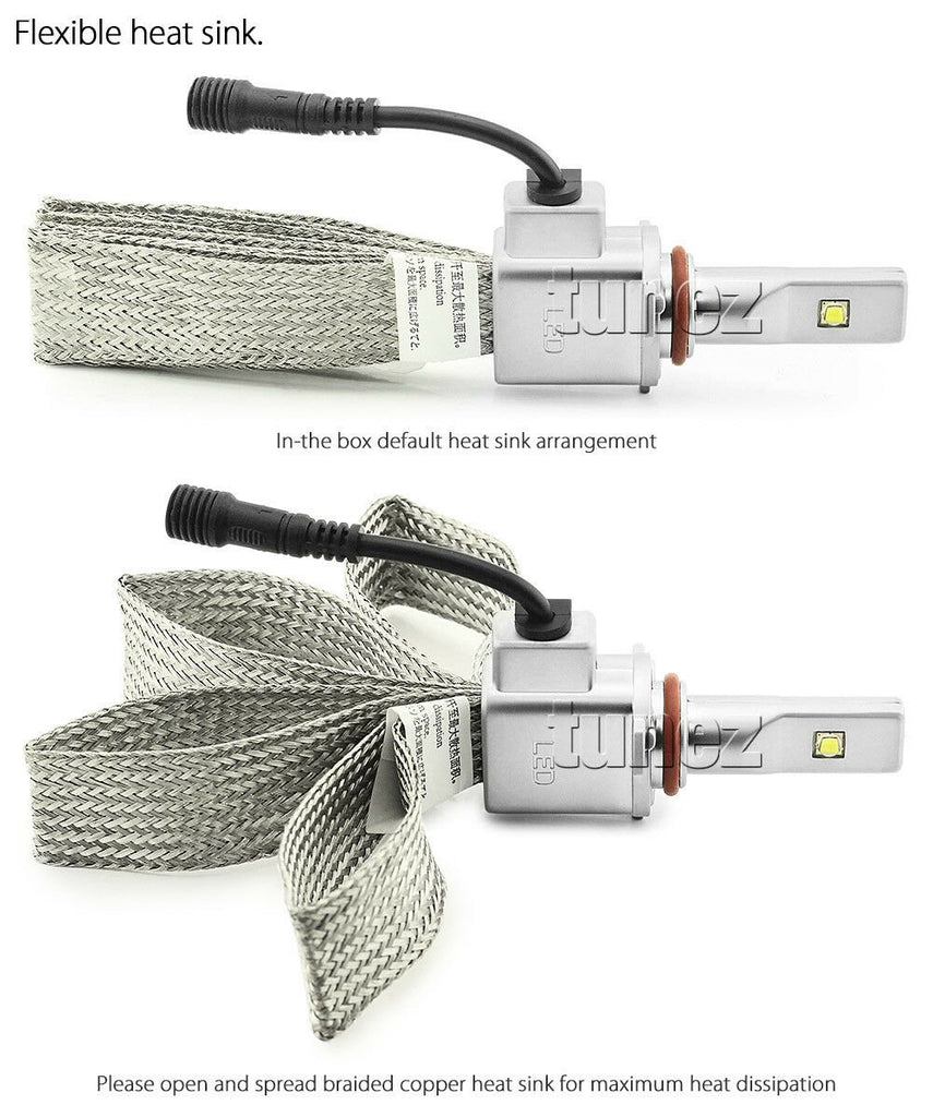 CREE 9006 HB4 Car LED Headlight Conversion Replace Kit Fog Light Bulb White Lamp