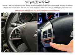 10" Android Car MP3 Player For Mitsubishi ASX 2012 2013 Rockford Radio Fascia