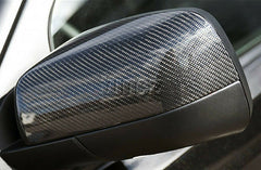 Black Carbon Fiber Side Mirror Cover Land Rover Discovery 4 L319 2009-2013 Car