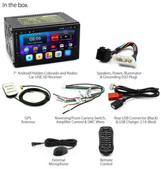 Holden Colorado Rodeo Android Car Player MP3 Stereo Radio Head Unit USB GPS MP4
