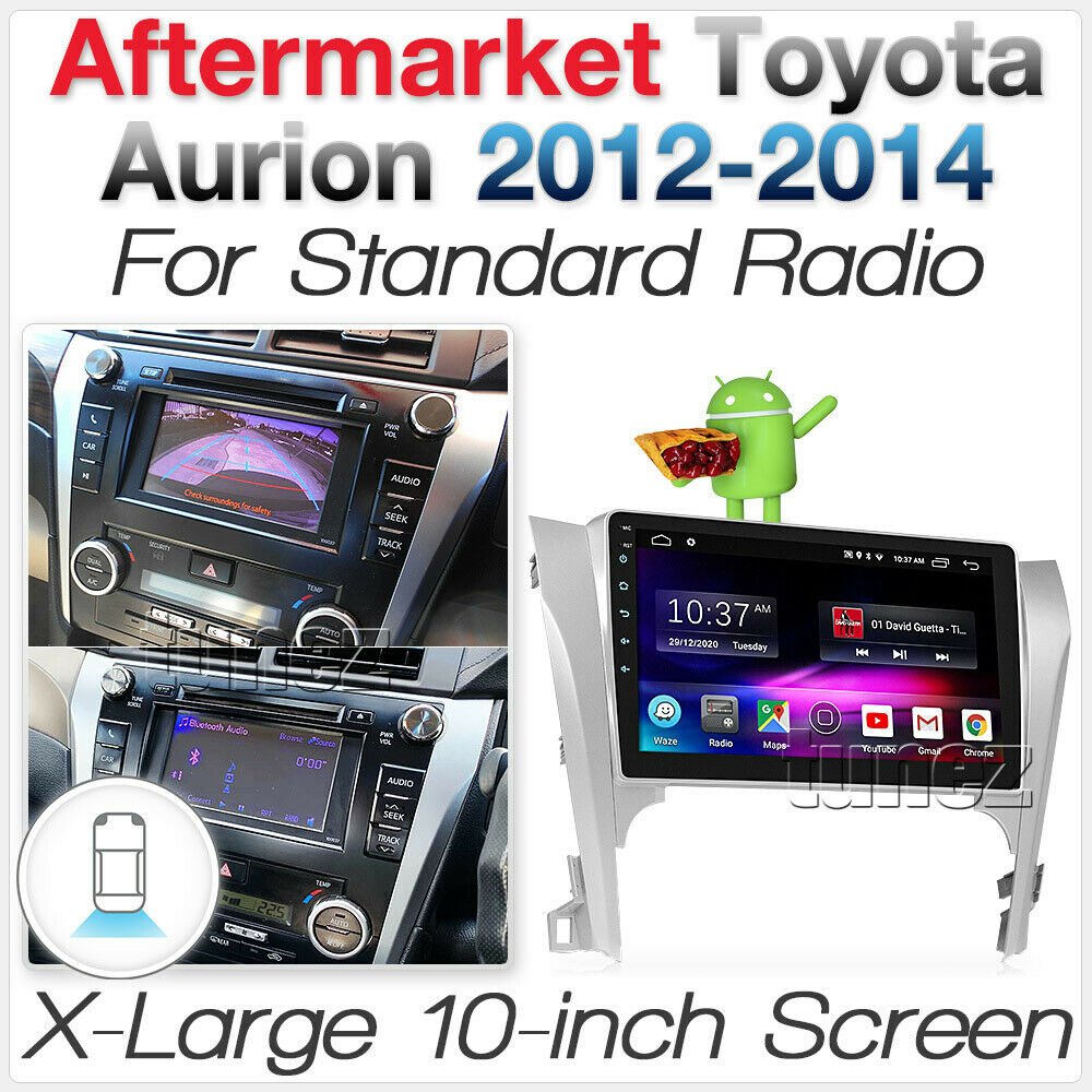 10" Android Car MP3 Player For Toyota Aurion XV50 2012-2014 Radio GPS Stereo MP4