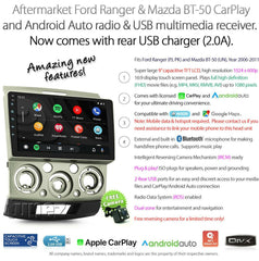 Apple CarPlay Android Auto For Ford Ranger PJ PK Radio Stereo MP3 MP4 USB