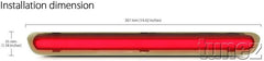 Tailgate Third Brake Lamp Light Smoked LED For Toyota Hilux SR SR5 Black Truck 2015 2016 2017 2018 2019