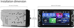 7" Car DVD Player GPS for Toyota Landcruiser Prado Hilux Stereo Head Unit iGO