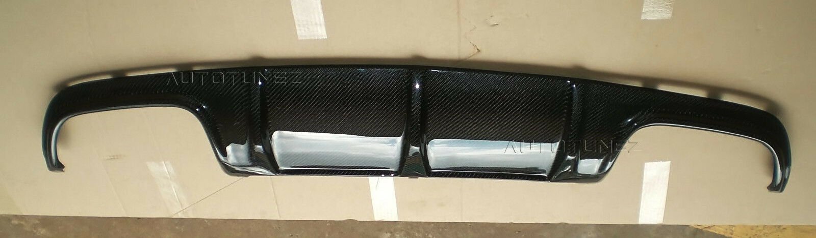 Carbon Fiber Rear Diffuser For Mercedes Benz C63 AMG W204 Sedan 2008 2 ...