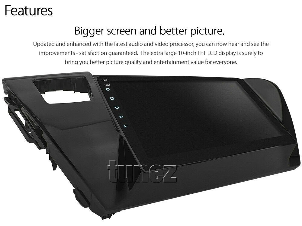 10" Android Car MP3 Player For Toyota Hilux 2016 2017 2018 Radio Stereo GPS MP4