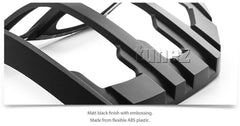 Matte Black Front Tail Rear Light Lamp Cover For Ford Ranger Raptor 2019 2020