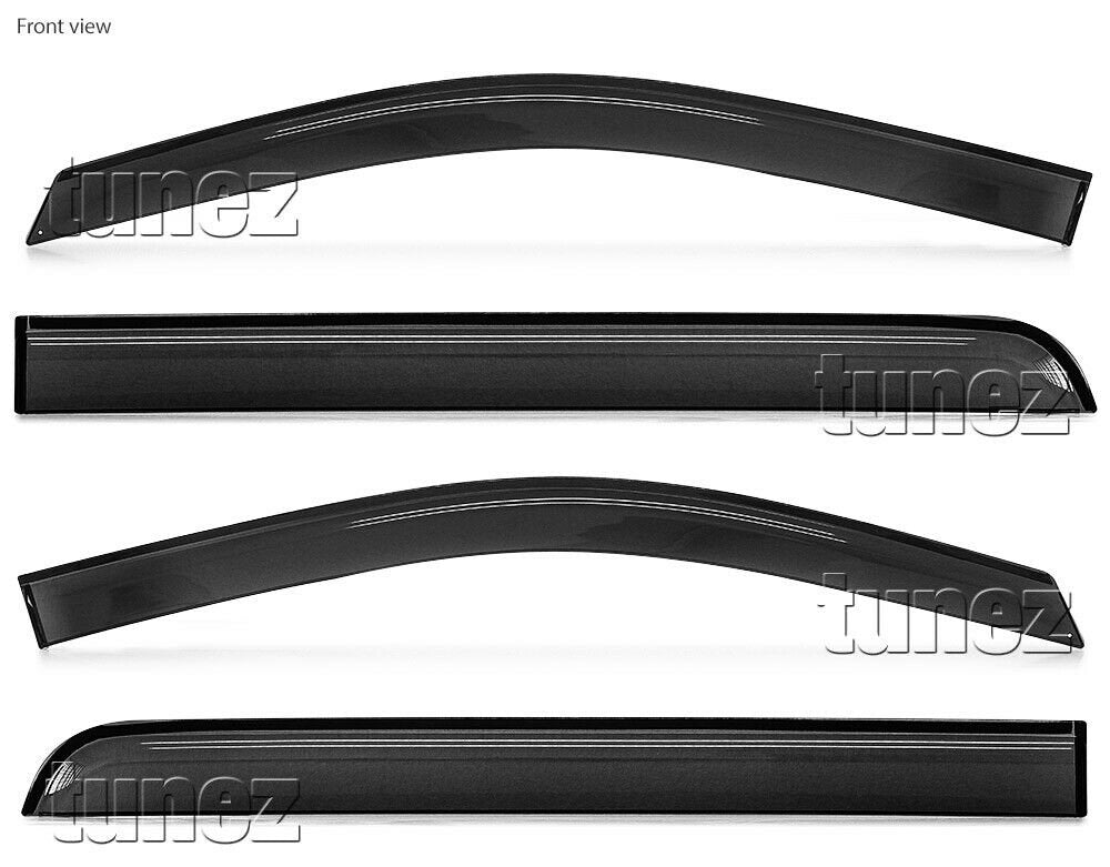 Window Door Visor Weather Shield For Nissan Navara NP300 D23 2015-2020 Ute